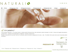 Tablet Screenshot of produktynaturalne.pl